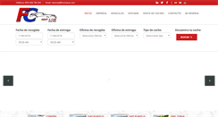 Desktop Screenshot of fcrentacar.com